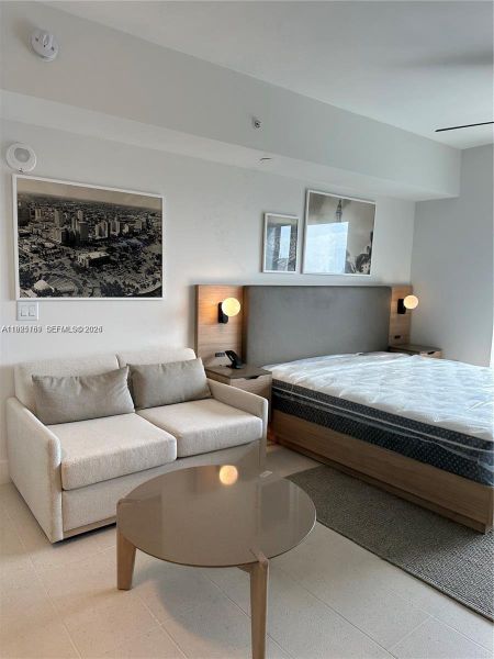 Furnished interior view inside a new home in , Miami (Image 9).