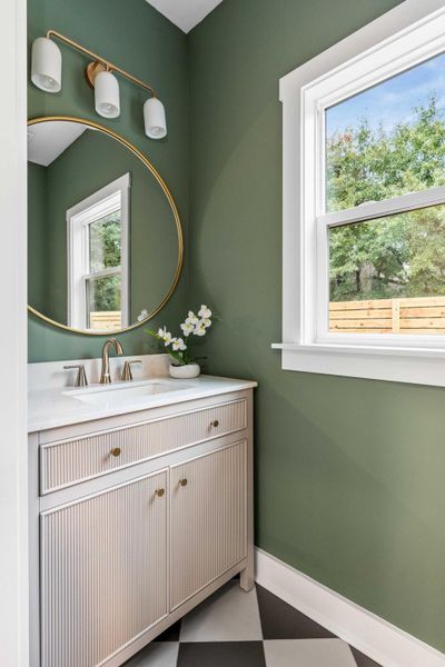 Furnished interior view inside a new home in , Charleston (Image 18).