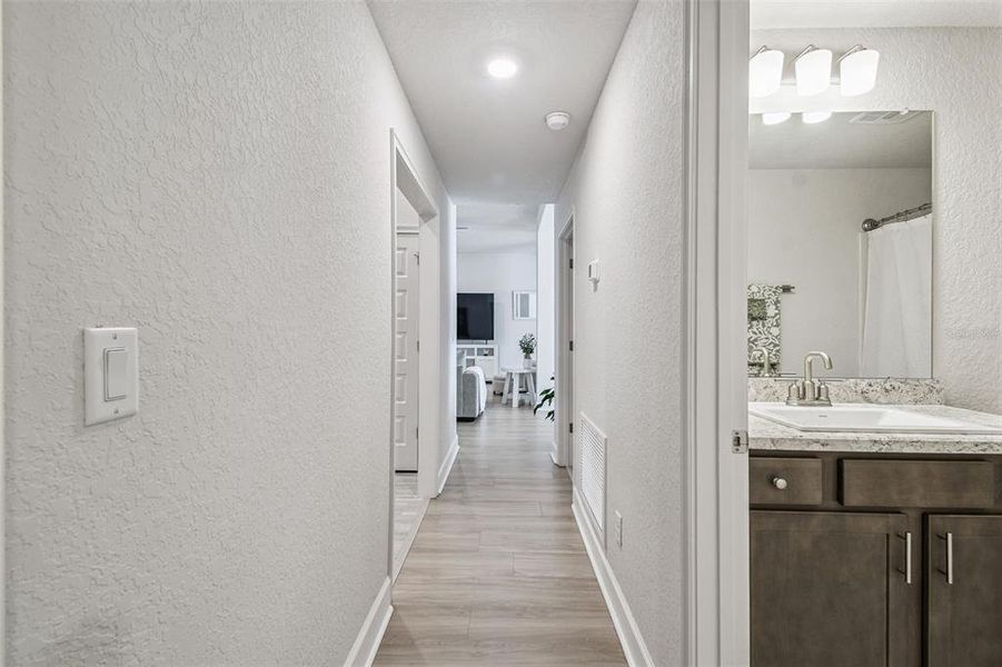 Furnished interior view inside a new home in Sugarmill Woods, Homosassa (Image 39).