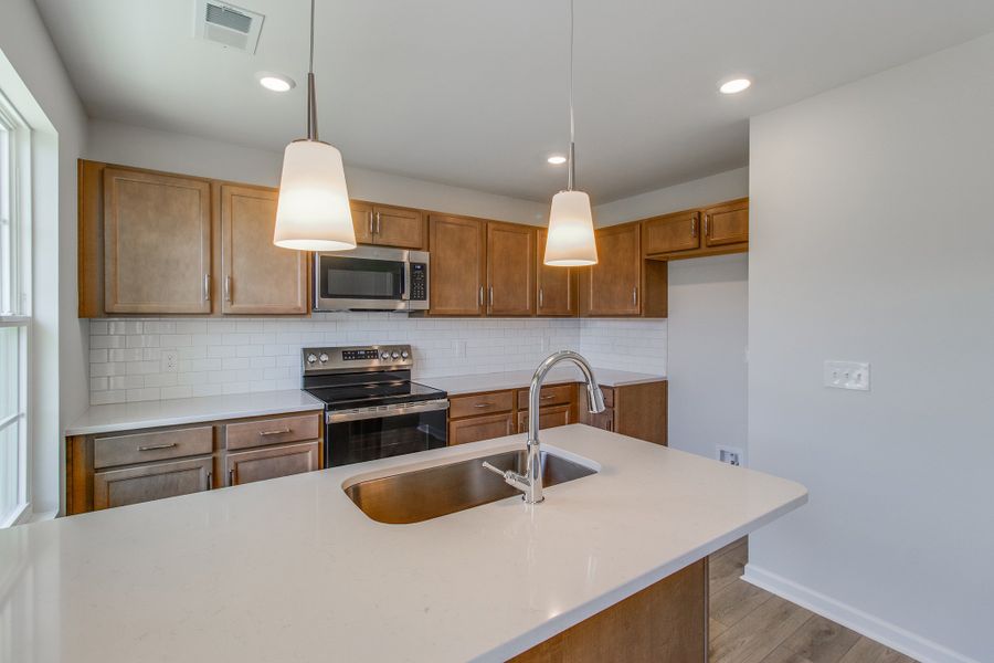 Furnished interior view inside a new home in Astoria, Columbia (Image 8).