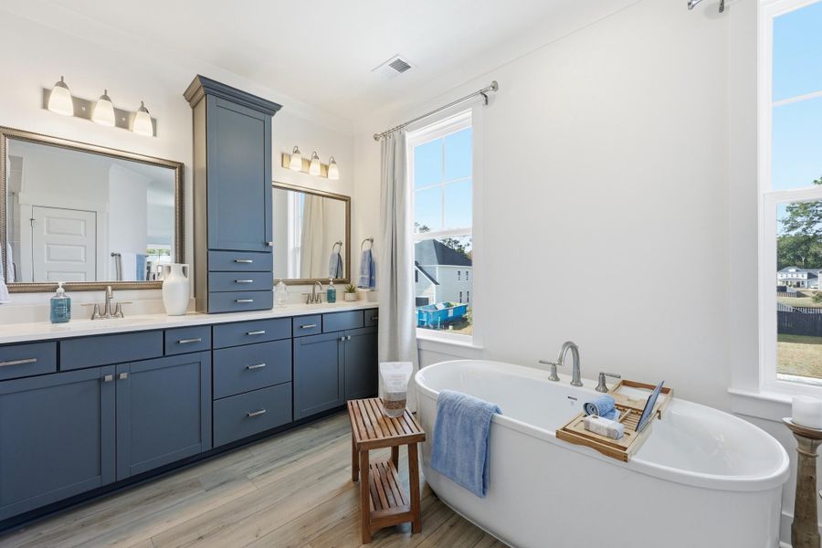 Furnished interior view inside a new home in , Summerville (Image 39).