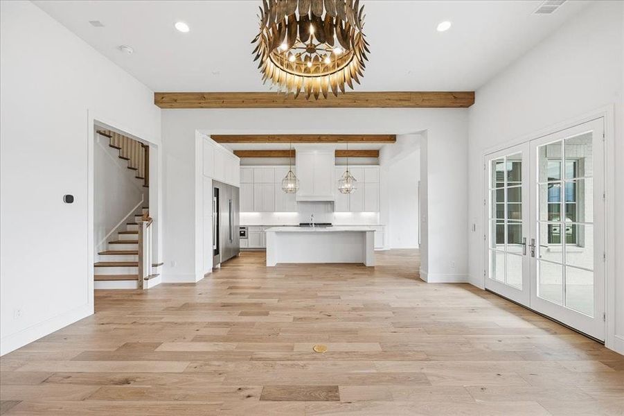 Spacious, unfurnished interior of a new home in Montrachet, Fort Worth (Image 23).