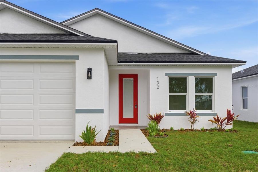 Exterior details and patio area of a home in , Osteen (Image 3).