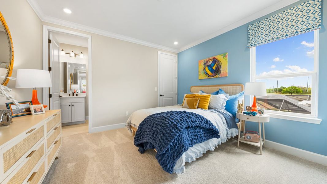 Furnished interior view inside a new home in Victoria Lakes, Odessa (Image 16).