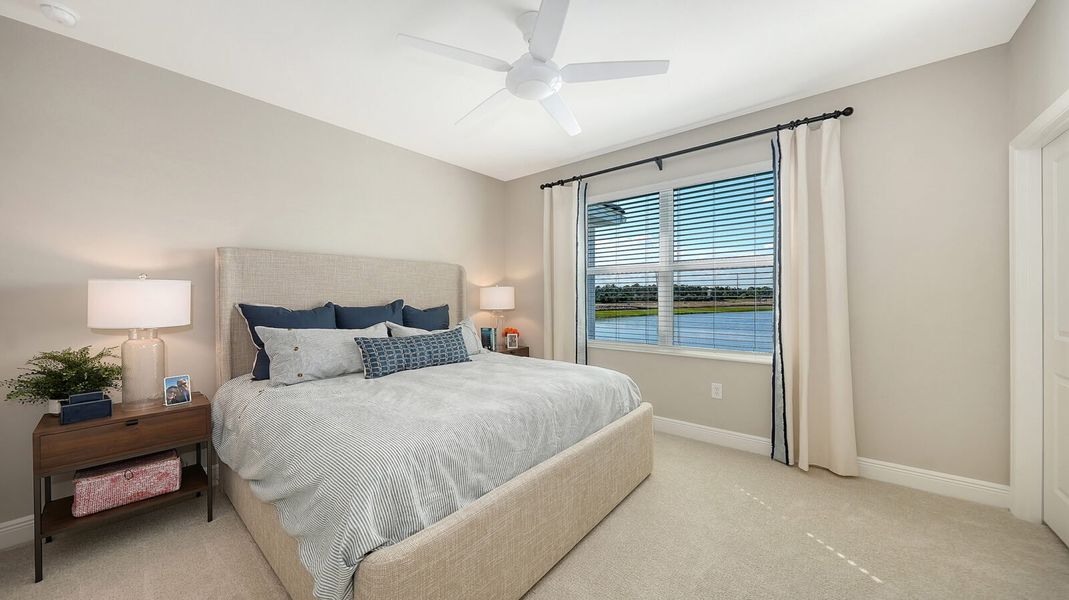 Representative furnished interior of a home built from the Avery by Neal Communities in SkySail, Naples (Image 20).