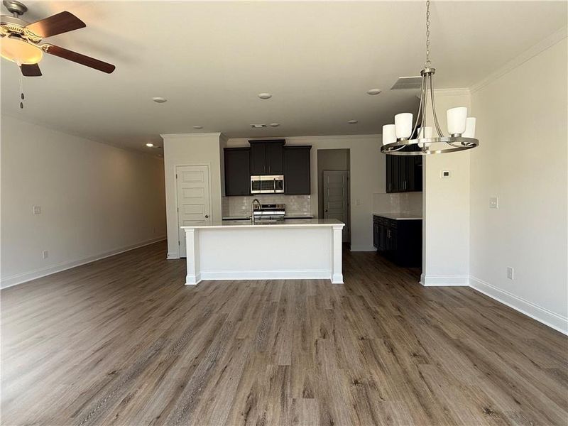 Furnished interior view inside a new home in Somerset at Riverbrook, Gainesville (Image 8).