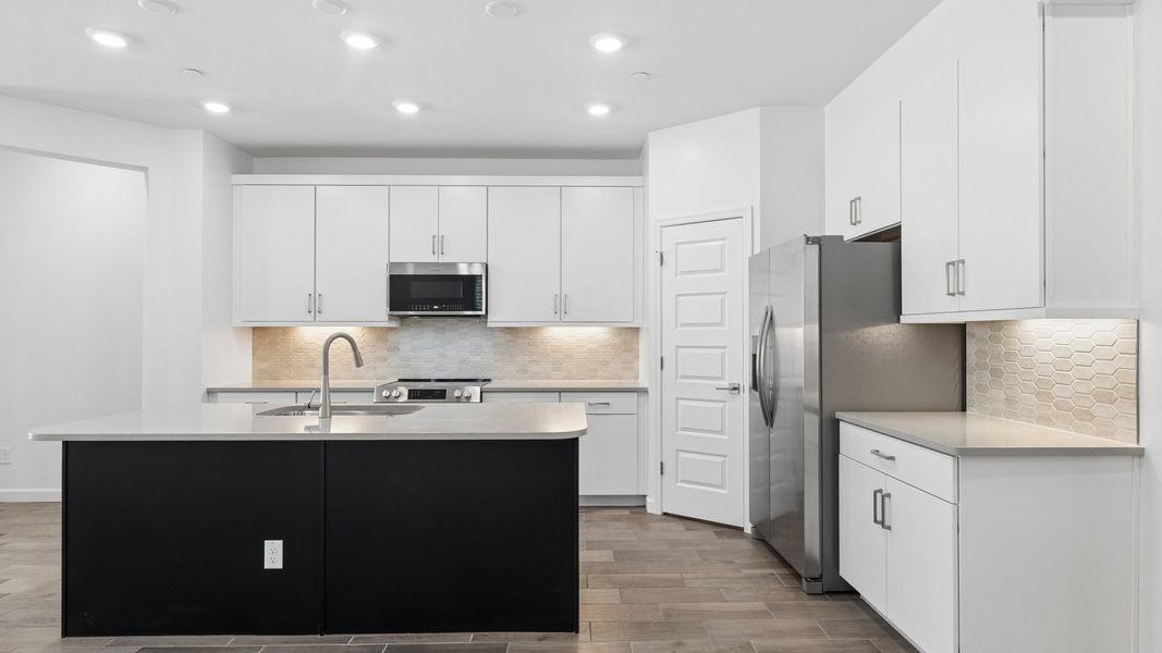 Furnished interior view inside a new home in The Buttes at Mystic, Peoria (Image 8).
