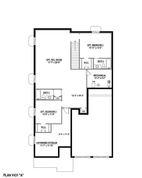Plan V431 Base Rec Plan V431 Base Rec
