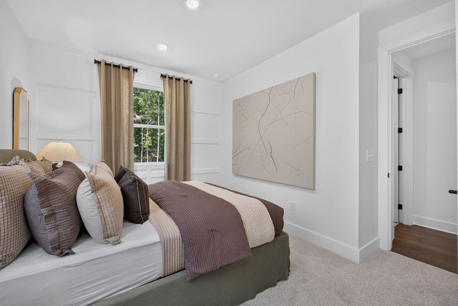 Representative furnished interior of a home built from the Newlyn by Pulte Homes in Bleckley Station, Ball Ground (Image 42). Representative furnished interior of a home built from the Newlyn by Pulte Homes in Bleckley Station, Ball Ground (Image 42).