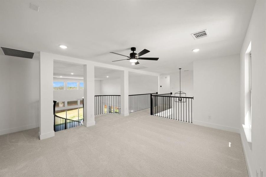Spacious, unfurnished interior of a new home in Shady Valley Estates, Midlothian (Image 29).