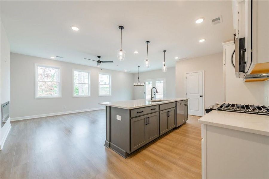 Furnished interior view inside a new home in Cherokee Township, Acworth (Image 13).