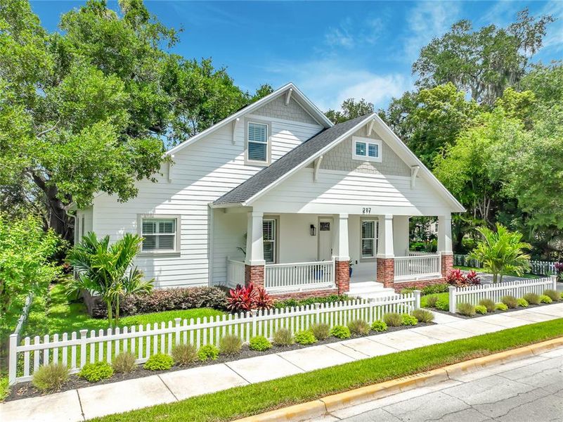 Front exterior of a new home in , Winter Garden, FL, highlighting curb appeal (Image 23). Front exterior of a new home in , Winter Garden, FL, highlighting curb appeal (Image 23).
