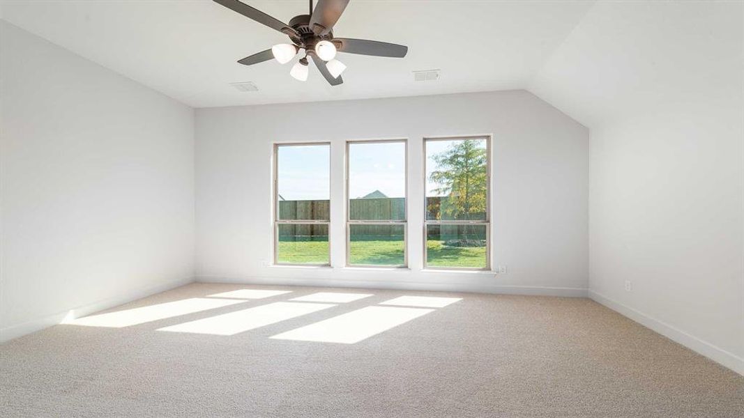 Spacious, unfurnished interior of a new home in Trinity Falls 50', McKinney (Image 22).