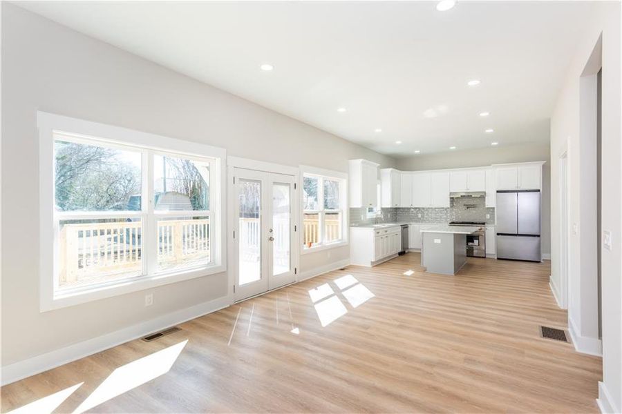 Spacious, unfurnished interior of a new home in , East Point (Image 38).