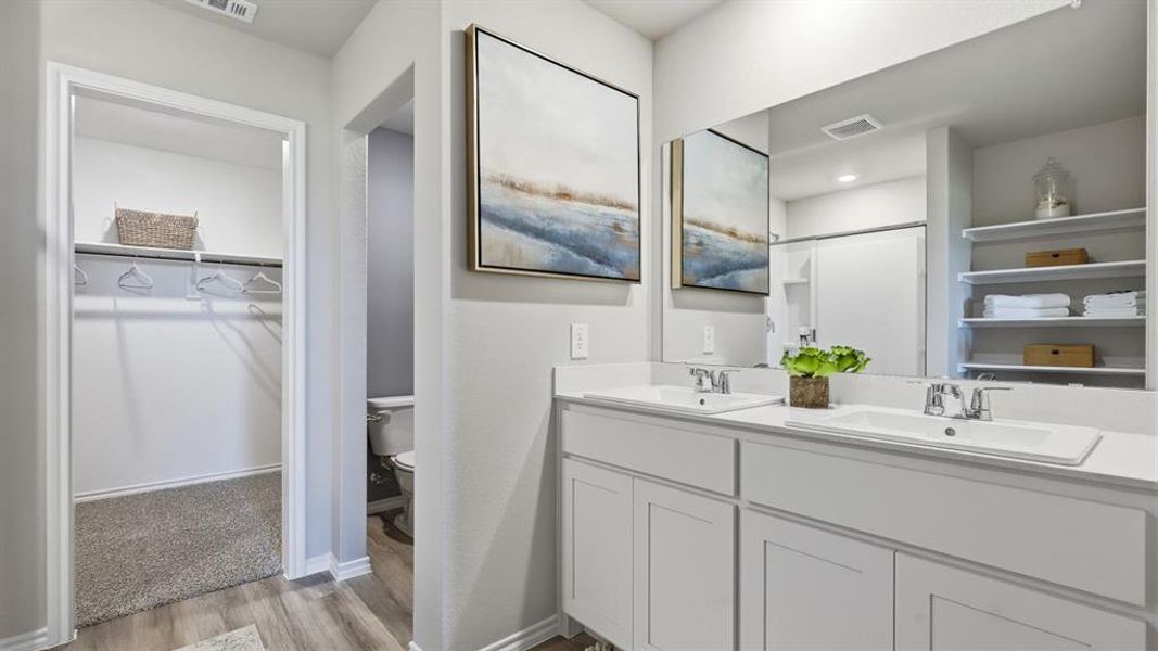 Furnished interior view inside a new home in Townes Landing, Fort Worth (Image 34).