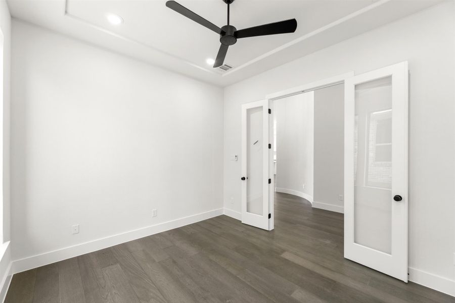 Representative unfurnished interior of a home built from the 5012 by Tradition Homes in Lakewood at Brookhollow – 60′ Lots, Prosper (Image 19).