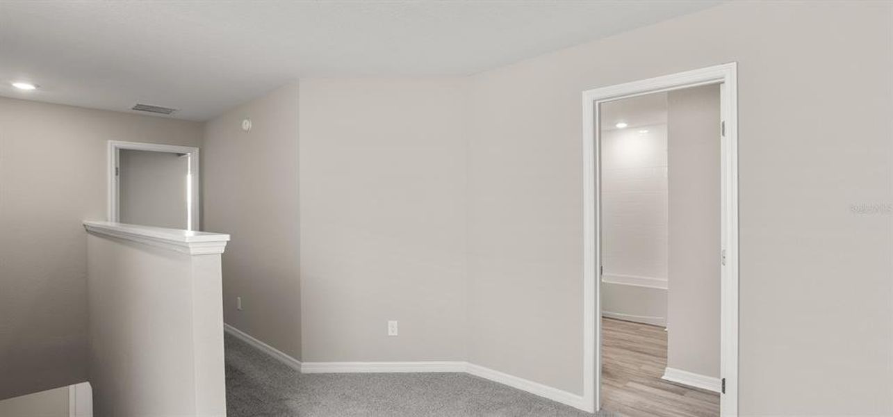 Spacious, unfurnished interior of a new home in The Crossings - Bungalows, St. Cloud (Image 18). Spacious, unfurnished interior of a new home in The Crossings - Bungalows, St. Cloud (Image 18).