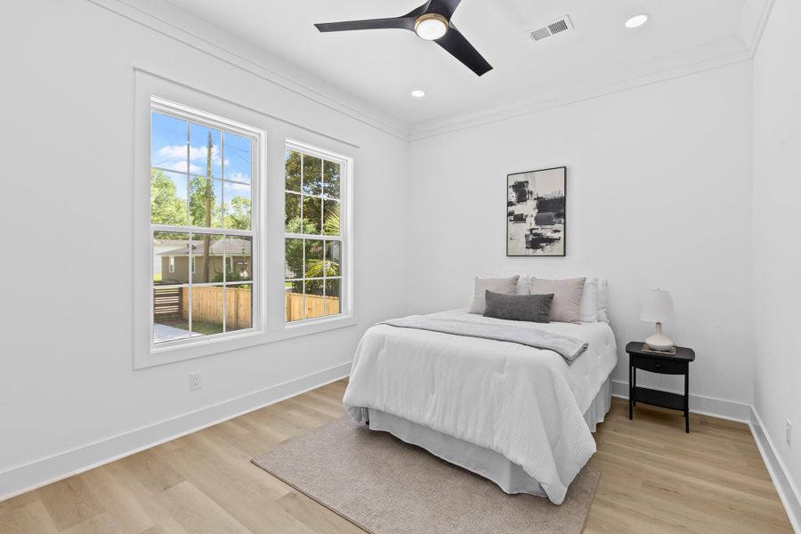 Furnished interior view inside a new home in , North Charleston (Image 37).
