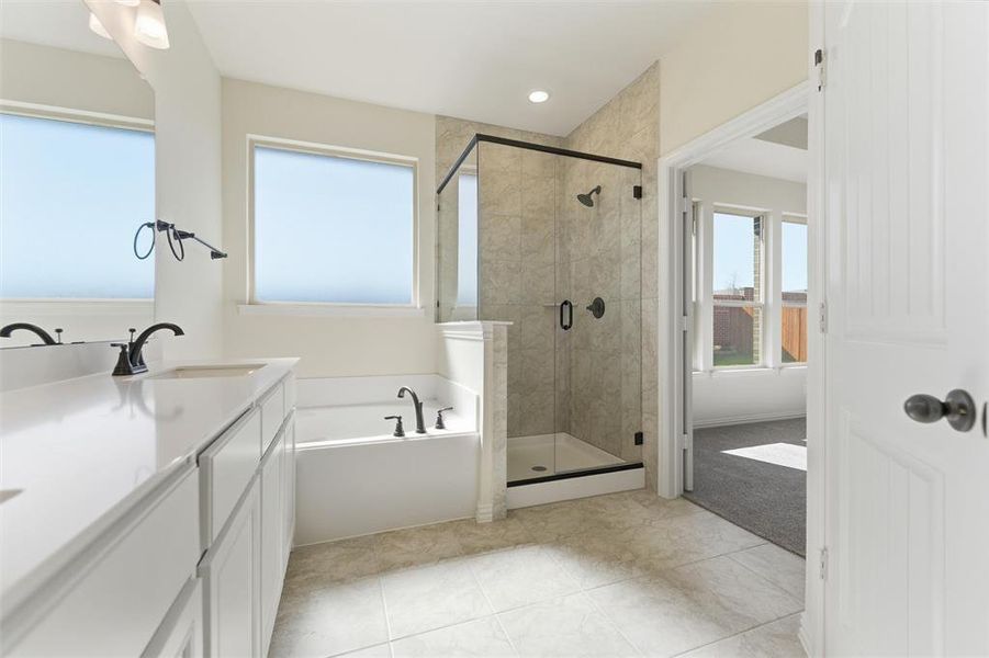 Furnished interior view inside a new home in Northstar, Haslet (Image 7).