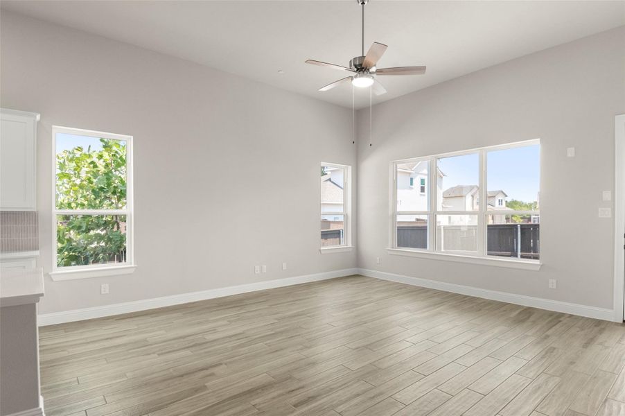 Spacious, unfurnished interior of a new home in Cross Creek, Cedar Park (Image 14).