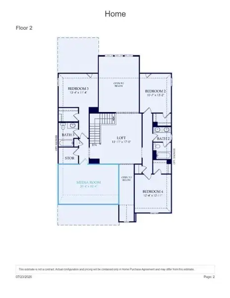 2nd Floor plan 2nd Floor plan