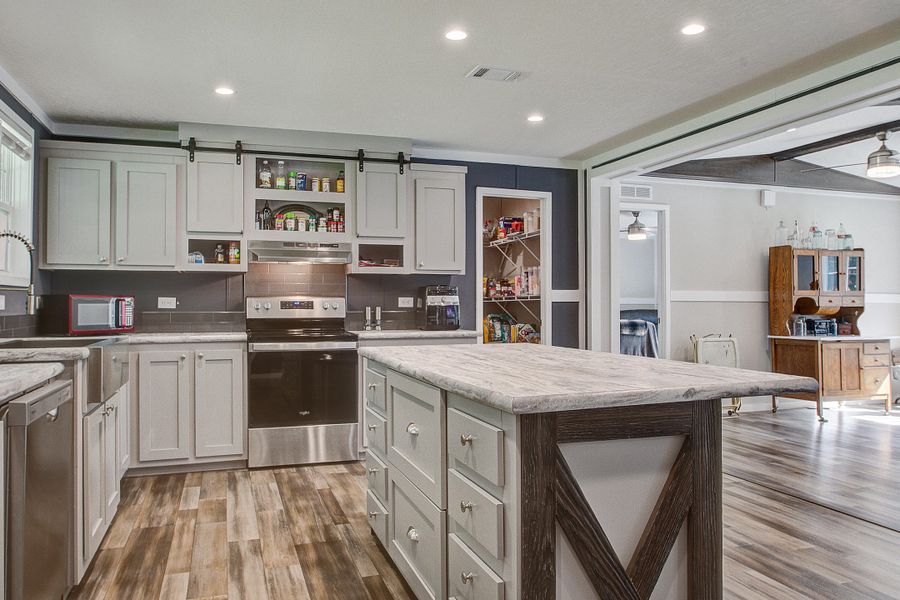 Furnished interior view inside a new home in , Dorchester (Image 10).