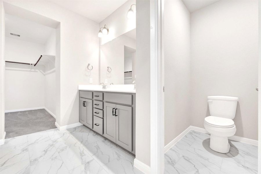 Furnished interior view inside a new home in Jordan Ranch 45' Homesites, Fulshear (Image 13).