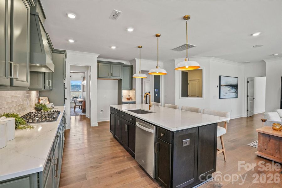 Furnished interior view inside a new home in Riverstone, Monroe (Image 13).