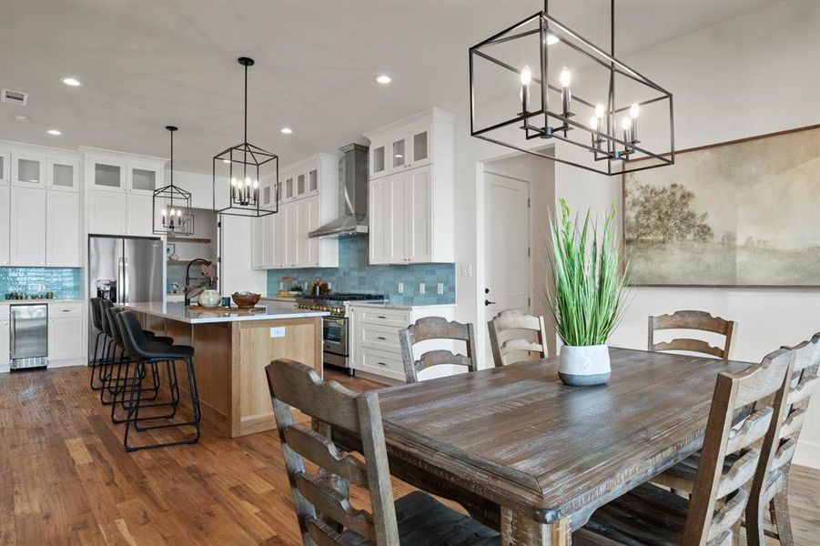 Furnished interior view inside a new home in , Leesburg (Image 30). Furnished interior view inside a new home in , Leesburg (Image 30).