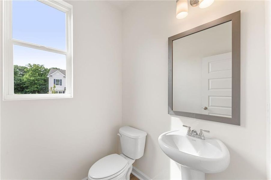 Furnished interior view inside a new home in Oakhill Estates, Adairsville (Image 8).