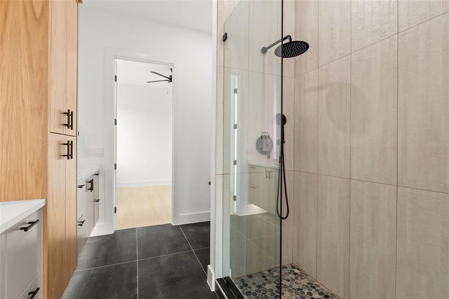 Furnished interior view inside a new home in , Dallas (Image 14).