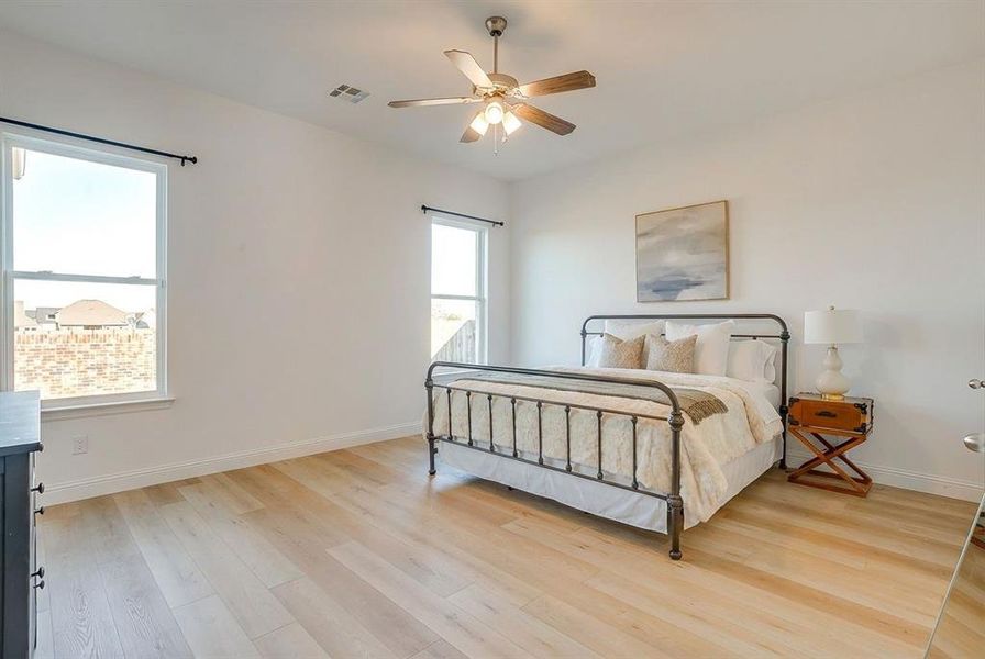 Furnished interior view inside a new home in , Aledo (Image 13).