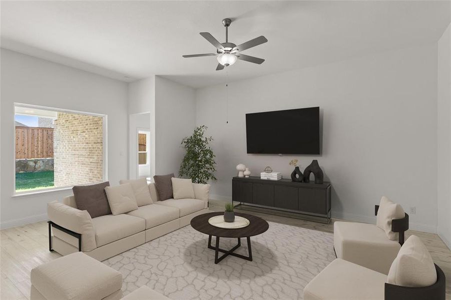 Garner Living Room Virtual Staging 752Brozgold6