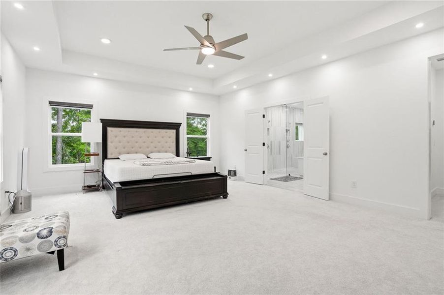 Furnished interior view inside a new home in , Cumming (Image 7).