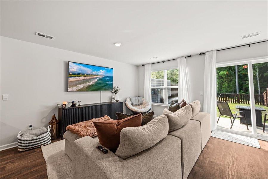 Furnished interior view inside a new home in , Summerville (Image 10).