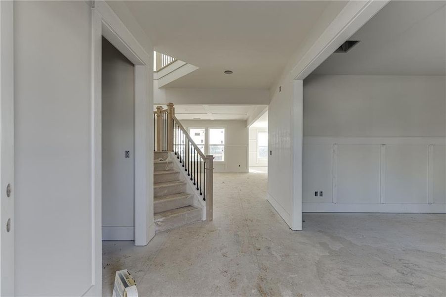 In-progress construction of a new home in , Buford, GA (Image 13).