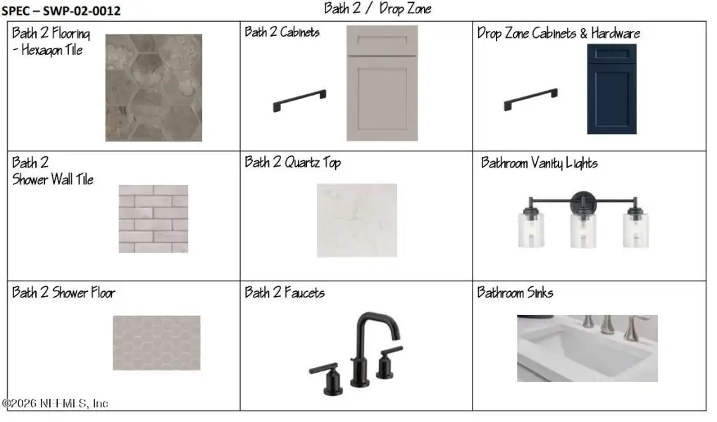 Sample of building materials used in homes in Southwind Plantation, St. Augustine (Image 5).