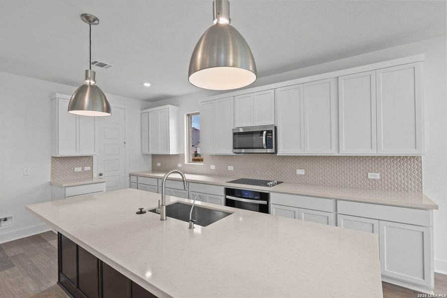Furnished interior view inside a new home in Megan's Landing, Castroville (Image 8).