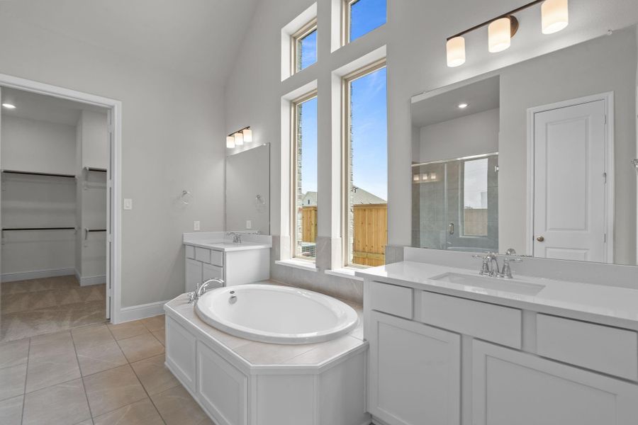 Furnished interior view inside a new home in Coastal Point, League City (Image 8). Furnished interior view inside a new home in Coastal Point, League City (Image 8).