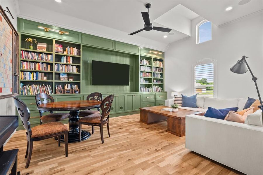 Office, game-room or second living space.