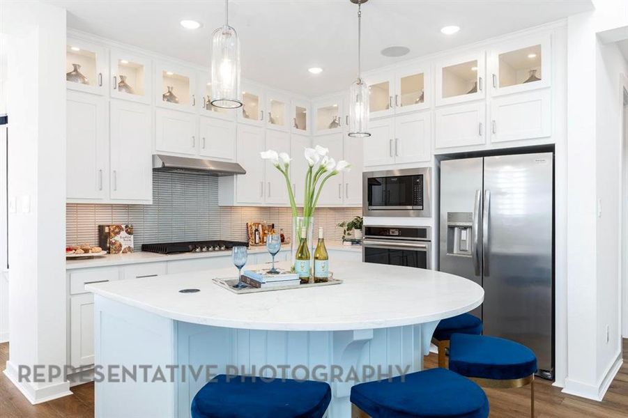 Furnished interior view inside a new home in , Midlothian (Image 15).