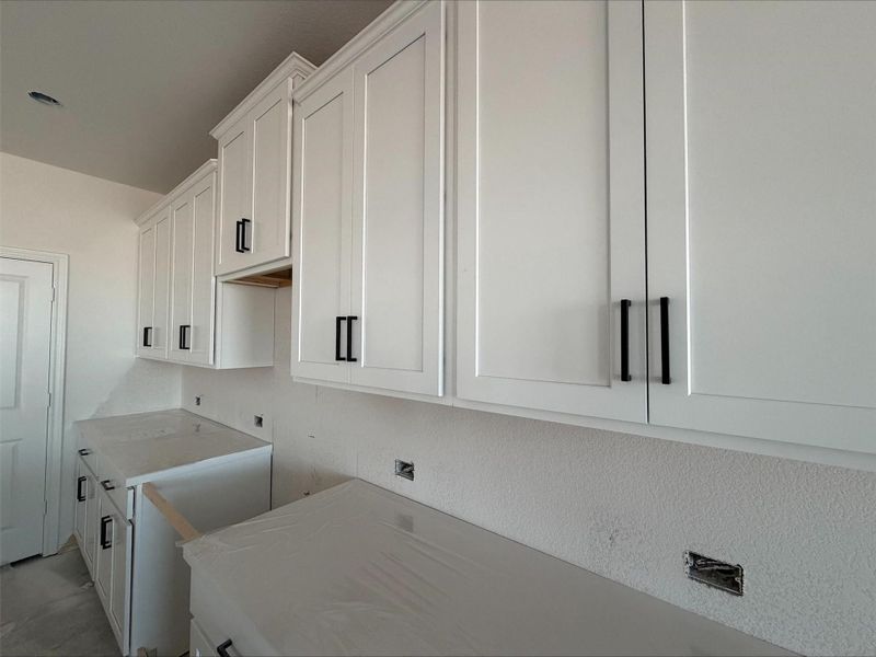 Actual progress of your home.