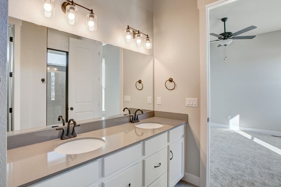 Representative furnished interior of a home built from the The Addison 2 by Landmark Homes in Highlands at Fox Hill, Longmont (Image 25). Representative furnished interior of a home built from the The Addison 2 by Landmark Homes in Highlands at Fox Hill, Longmont (Image 25).