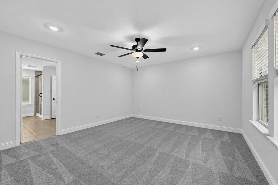 Spacious, unfurnished interior of a new home in Cross Creek Meadows, Celina (Image 23). Spacious, unfurnished interior of a new home in Cross Creek Meadows, Celina (Image 23).
