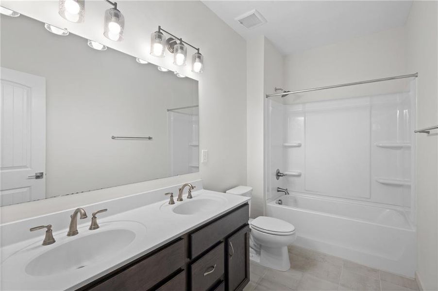 Furnished interior view inside a new home in , Braselton (Image 6). Furnished interior view inside a new home in , Braselton (Image 6).