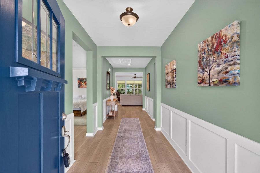 Furnished interior view inside a new home in , Ridgeville (Image 17).