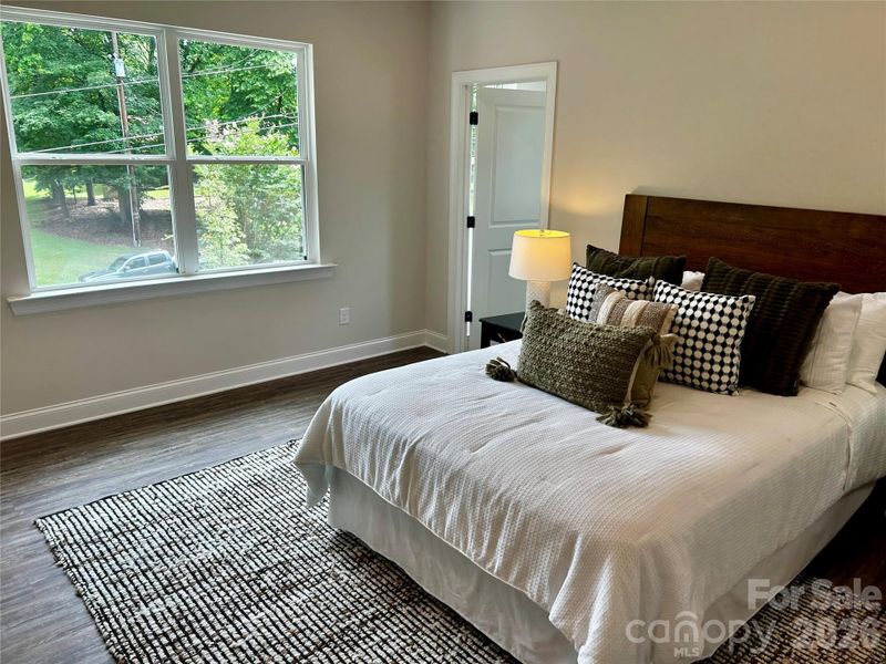 Furnished interior view inside a new home in , Charlotte (Image 9).