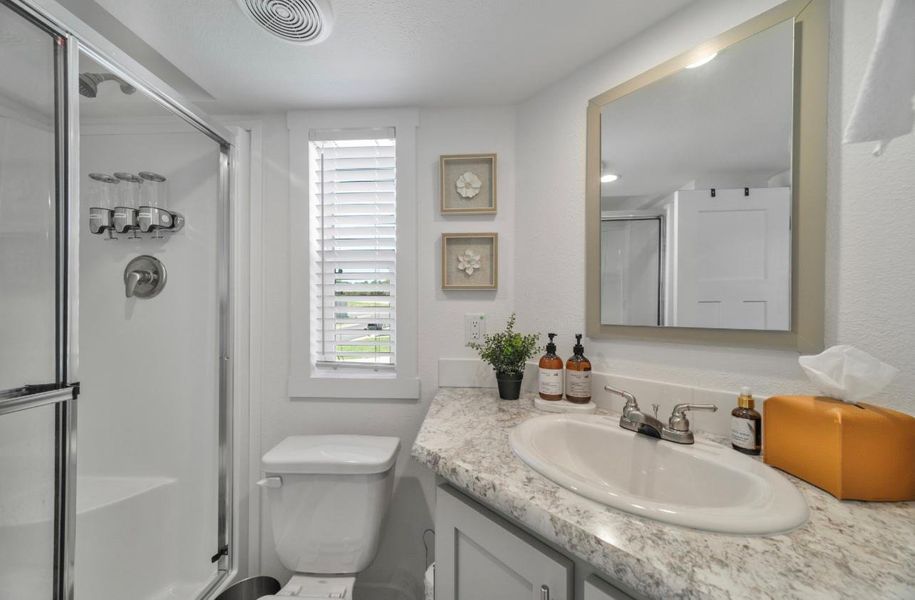 Furnished interior view inside a new home in , Fredericksburg (Image 4).