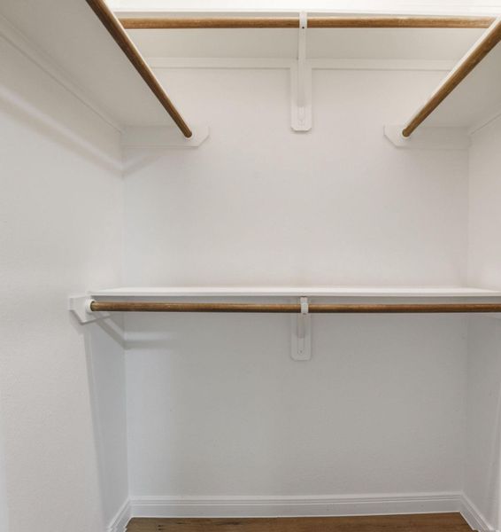 Spacious Walking Closet