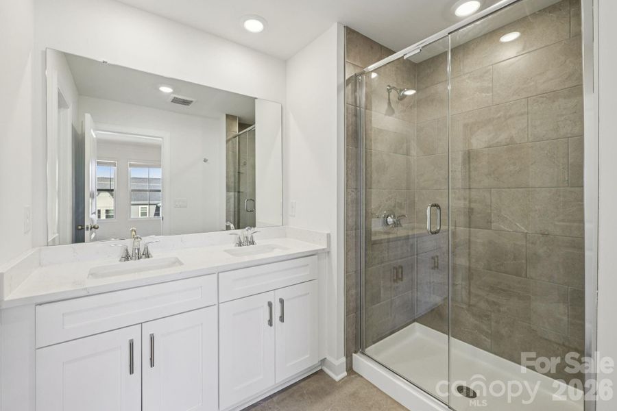 Furnished interior view inside a new home in , Fort Mill (Image 3).